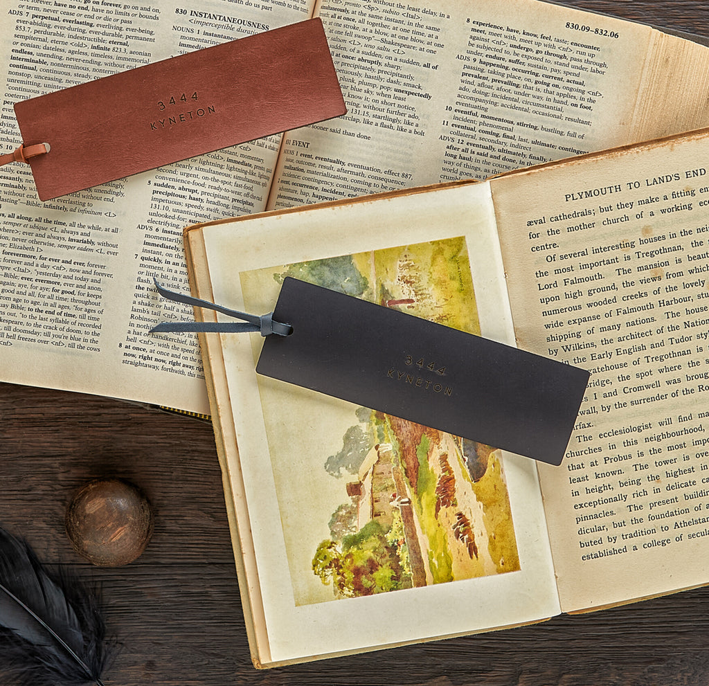Leather Bookmark