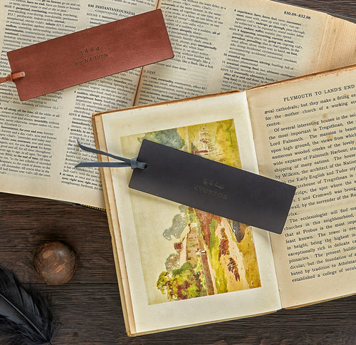 Leather Bookmark