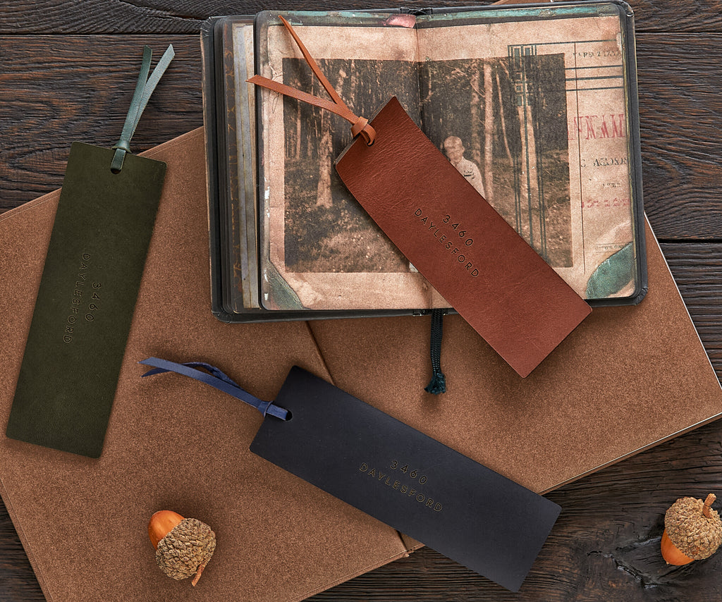 Leather Bookmark